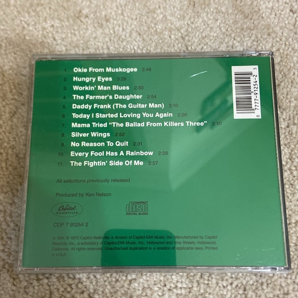 🔥 5 for $5🔥 The Best of The Best of Merle Haggard CD - Picture 4 of 5